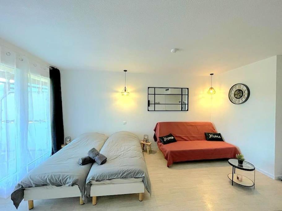 Studio & Balcon - Clim - Gare Lourdes Buitenkant foto